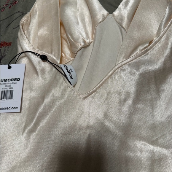 Rumored Elegant Cream Maxi Dress - Picture 5 of 5